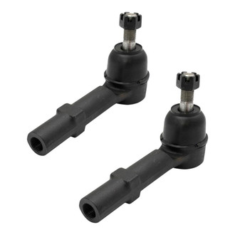 TRQ® - Front Driver and Passenger Side Outer Steering Tie Rod End Kit
