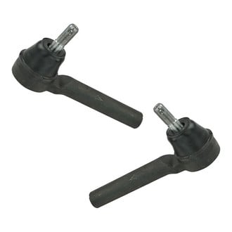 TRQ® - Front Driver and Passenger Side Outer Steering Tie Rod End Kit