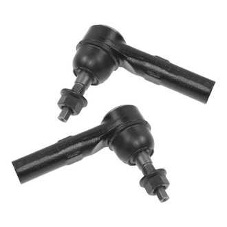 TRQ® - Front Driver and Passenger Side Outer Steering Tie Rod End Kit