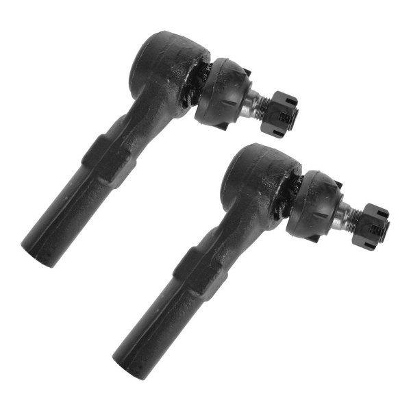 TRQ® - Front Driver and Passenger Side Outer Steering Tie Rod End Kit