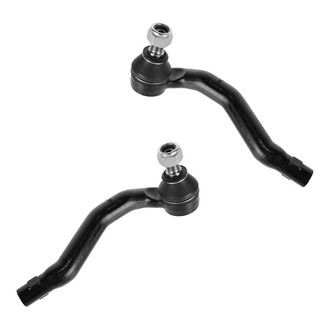 TRQ® - Front Driver and Passenger Side Outer Steering Tie Rod End Kit
