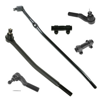 TRQ® - Front Driver and Passenger Side Steering Tie Rod End Kit