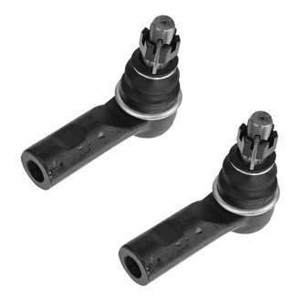TRQ® - Front Outer Steering Tie Rod End Kit