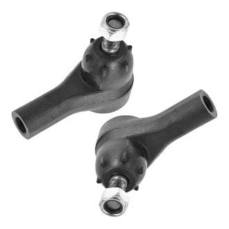 TRQ® - Front Driver and Passenger Side Outer Steering Tie Rod End Kit