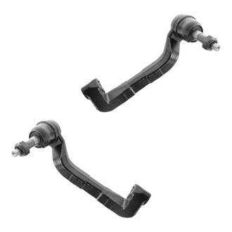 TRQ® - Front Driver and Passenger Side Outer Steering Tie Rod End Kit