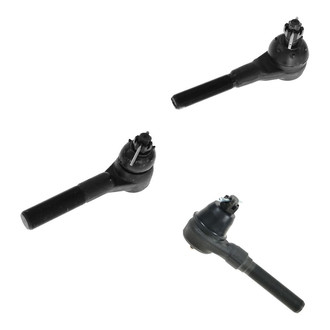 TRQ® - Front Driver and Passenger Side Steering Tie Rod End Kit