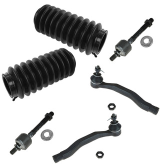 TRQ® - Front Inner and Outer Steering Kit