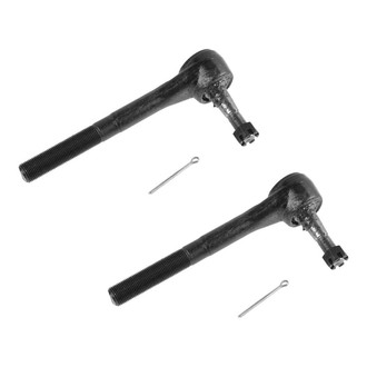 TRQ® - Front Driver and Passenger Side Outer Steering Tie Rod End Kit