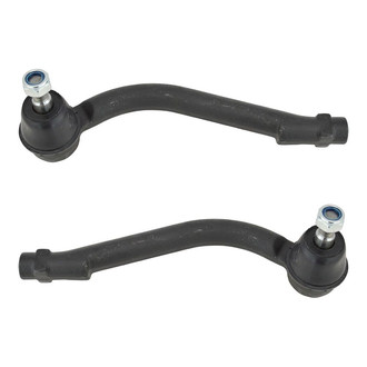 TRQ® - Front Driver and Passenger Side Outer Steering Tie Rod End Kit
