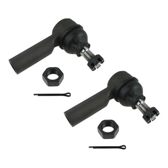 TRQ® - Front Driver and Passenger Side Outer Steering Tie Rod End Kit
