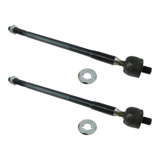 TRQ® - Front Driver and Passenger Side Inner Steering Tie Rod End Kit