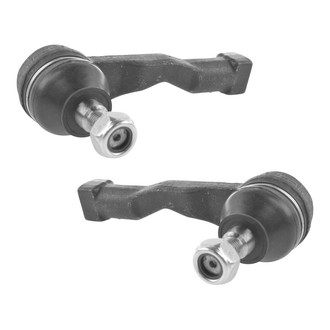 TRQ® - Front Driver and Passenger Side Outer Steering Tie Rod End Kit