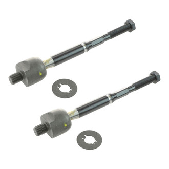 TRQ® - Front Driver and Passenger Side Inner Steering Tie Rod End Kit