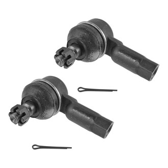 TRQ® - Front Driver and Passenger Side Outer Steering Tie Rod End Kit