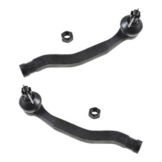 TRQ® - Front Driver and Passenger Side Outer Steering Tie Rod End Kit