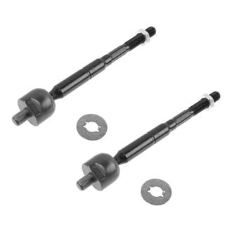 TRQ® - Front Driver and Passenger Side Inner Steering Tie Rod End Kit