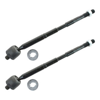 TRQ® - Front Driver and Passenger Side Inner Steering Tie Rod End Kit