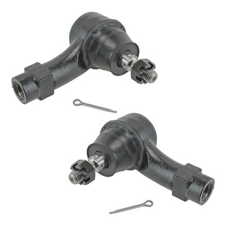 TRQ® - Front Driver and Passenger Side Outer Steering Tie Rod End Kit