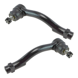 TRQ® - Front Driver and Passenger Side Outer Steering Tie Rod End Kit