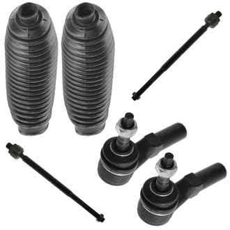 TRQ® - Front Inner and Outer Steering Kit
