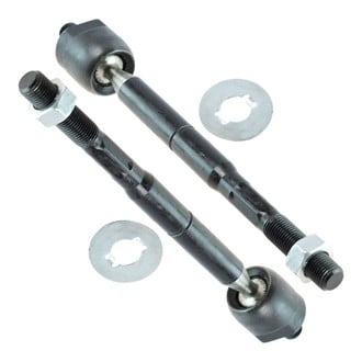 TRQ® - Front Driver and Passenger Side Inner Steering Tie Rod End Kit
