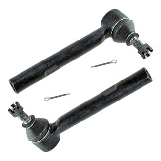 TRQ® - Front Driver and Passenger Side Outer Steering Tie Rod End Kit