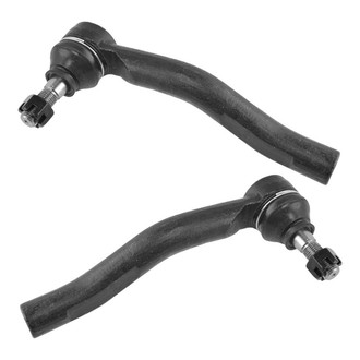 TRQ® - Front Driver and Passenger Side Outer Steering Tie Rod End Kit