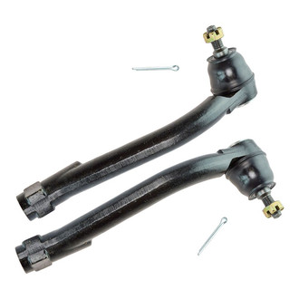 TRQ® - Front Driver and Passenger Side Outer Steering Tie Rod End Kit