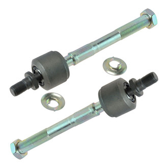 TRQ® - Front Driver and Passenger Side Inner Steering Tie Rod End Kit