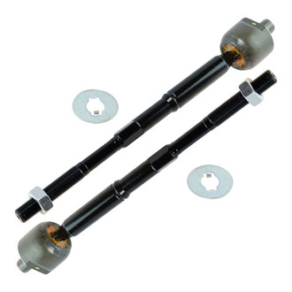 TRQ® - Front Driver and Passenger Side Inner Steering Tie Rod End Kit