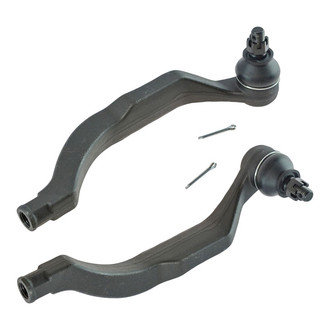 TRQ® - Front Driver and Passenger Side Outer Steering Tie Rod End Kit