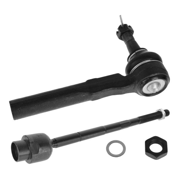 TRQ® - Front Passenger Side Inner and Outer Steering Tie Rod End Kit