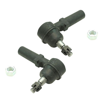 TRQ® - Front Driver and Passenger Side Outer Steering Tie Rod End Kit