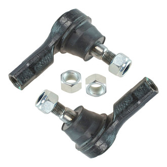 TRQ® - Front Driver and Passenger Side Outer Steering Tie Rod End Kit