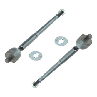 TRQ® - Front Driver and Passenger Side Inner Steering Tie Rod End Kit