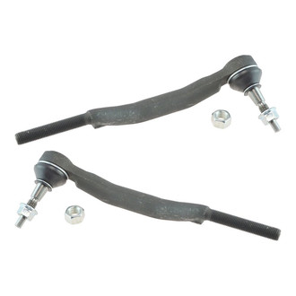 TRQ® - Front Driver and Passenger Side Outer Steering Tie Rod End Kit