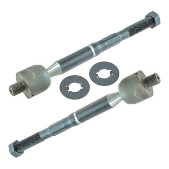 TRQ® - Front Driver and Passenger Side Inner Steering Tie Rod End Kit