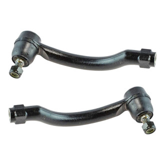 TRQ® - Front Driver and Passenger Side Outer Steering Tie Rod End Kit