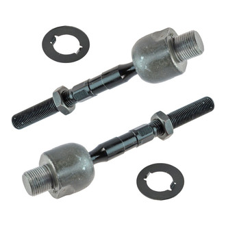 TRQ® - Front Driver and Passenger Side Inner Steering Tie Rod End Kit