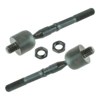 TRQ® - Front Driver and Passenger Side Inner Steering Tie Rod End Kit