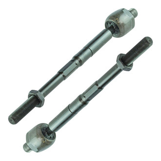 TRQ® - Front Driver and Passenger Side Inner Steering Tie Rod End Kit