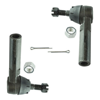 TRQ® - Front Driver and Passenger Side Outer Steering Tie Rod End Kit