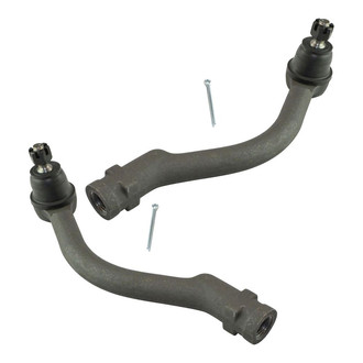 TRQ® - Front Driver and Passenger Side Outer Steering Tie Rod End Kit