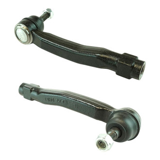 TRQ® - Front Driver and Passenger Side Outer Steering Tie Rod End Kit