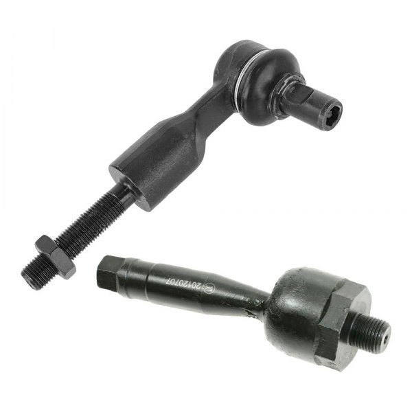 TRQ® - Front Driver Side Inner and Outer Tie Rod Ends