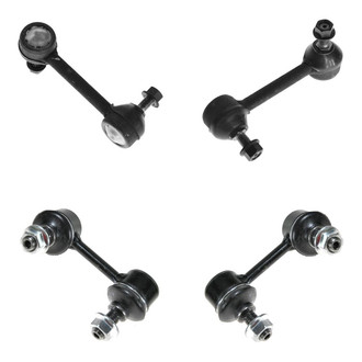 TRQ® - Front and Rear Driver and Passenger Side Stabilizer Bar Links
