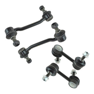TRQ® - Front and Rear Driver and Passenger Side Stabilizer Bar Links