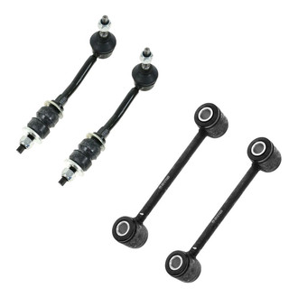 TRQ® - Front and Rear Driver and Passenger Side Stabilizer Bar Links