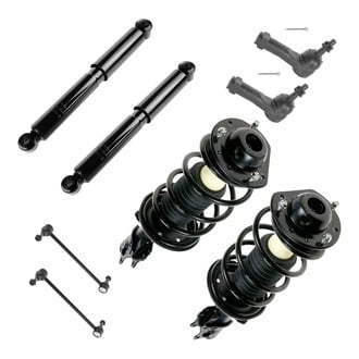 TRQ® - Front and Rear Shock Absorber and Suspension Kit