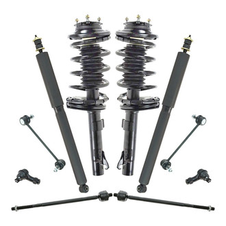 TRQ® - Front and Rear Shock Absorber and Suspension Kit